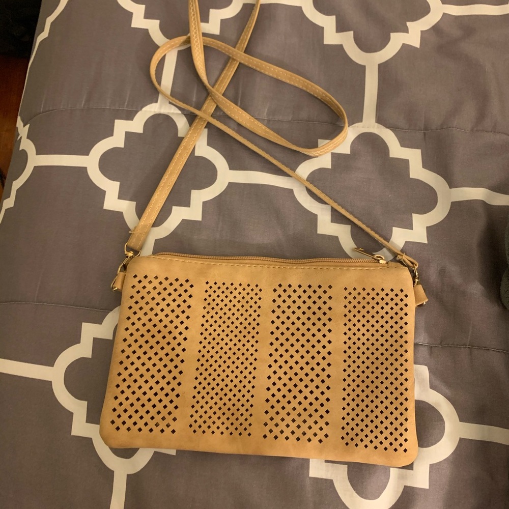 Brown handbag